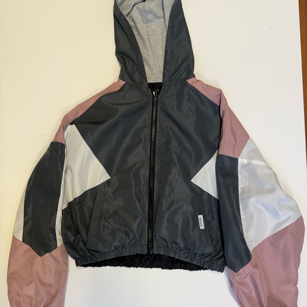 Kids Colorblock Hooded Jacket
